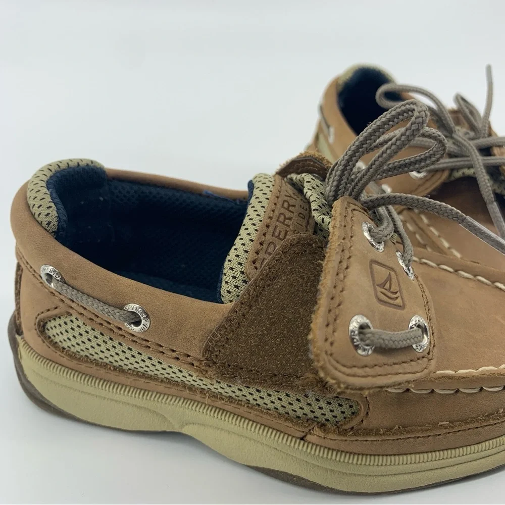 Sperry Kids Tan Moccasins